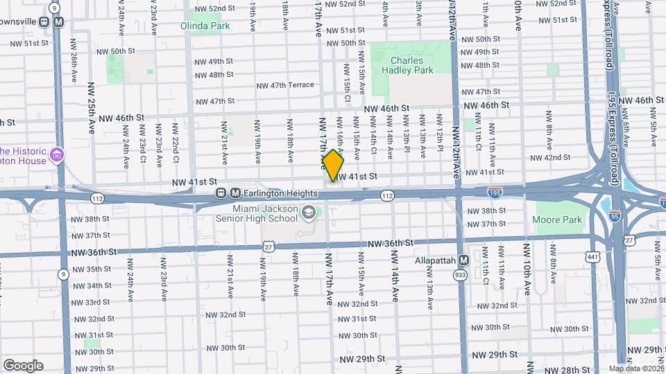 1629 NW 40th St Map and Location Details