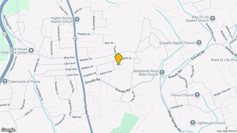 309 Akers Ave Map and Location Details