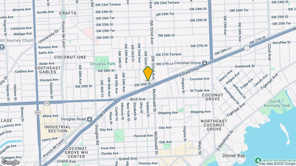 2895 SW 32nd Ct Map and Location Details