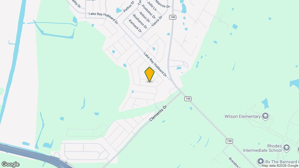 2130 Clarion Dr Map and Location Details