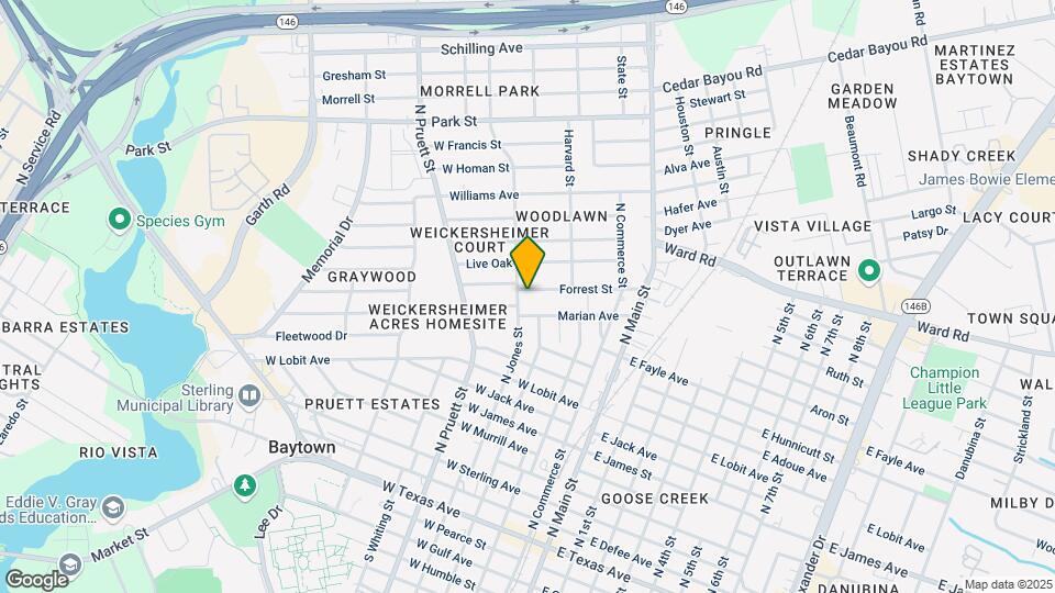 305 Forrest St Map and Location Details