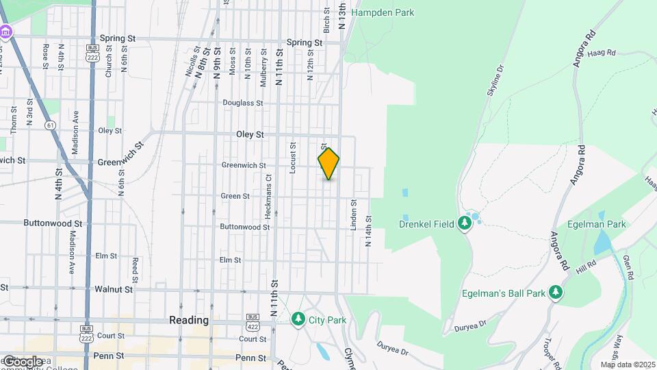 521 Birch St Map and Location Details