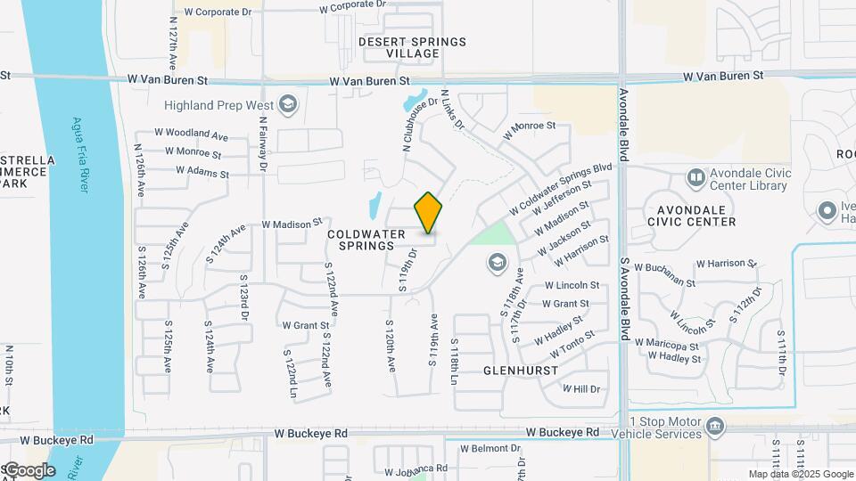 11910 W Jackson St Map and Location Details