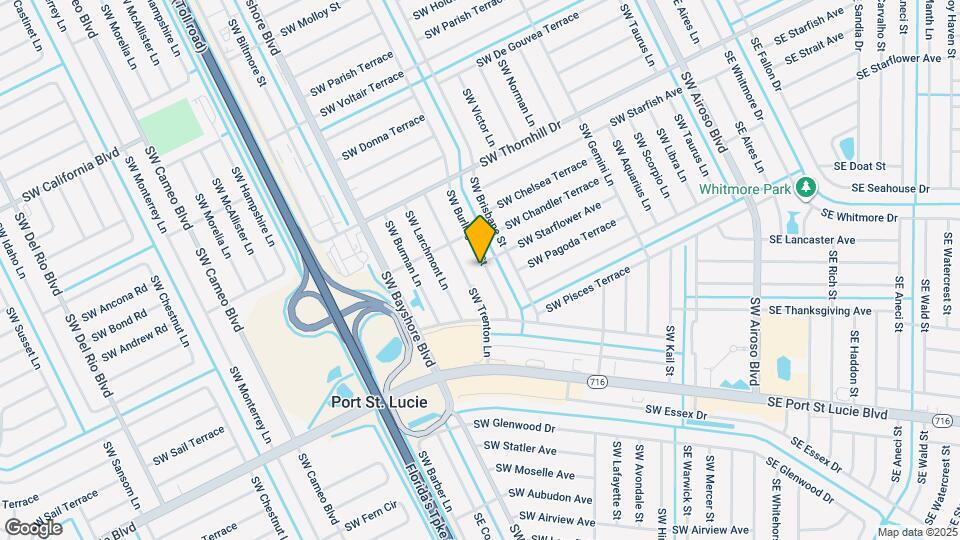 2112 SW Burlington St Mapa y Detalles de la Ubicación