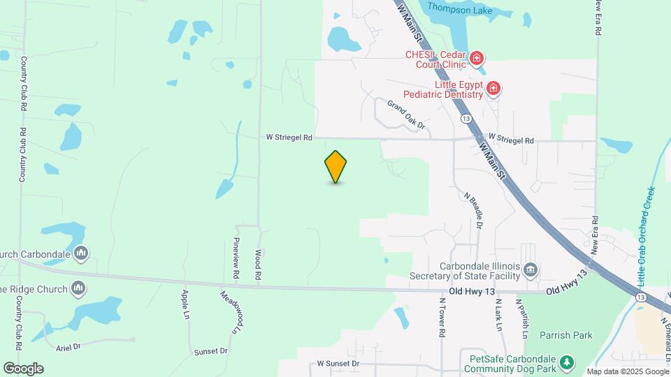 3115 W Striegel Rd Map and Location Details