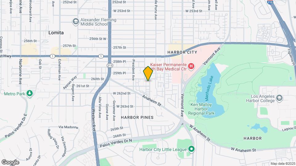 26011 Belle Porte Ave Map and Location Details