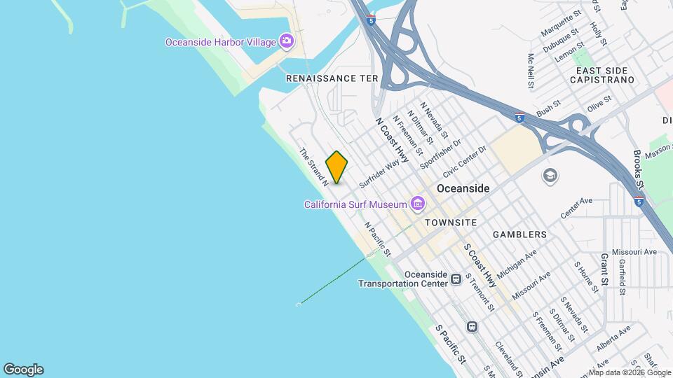 600 The Strand N Map and Location Details