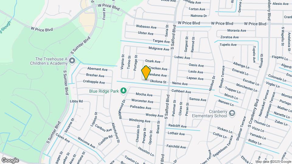 4341 Nemo Ave Map and Location Details