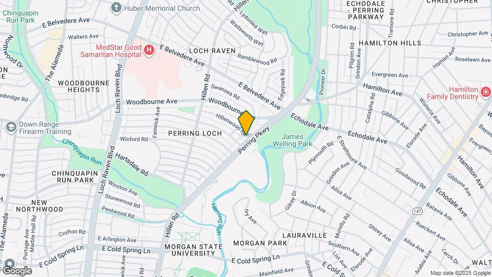 2039 Hillenwood Rd Map and Location Details