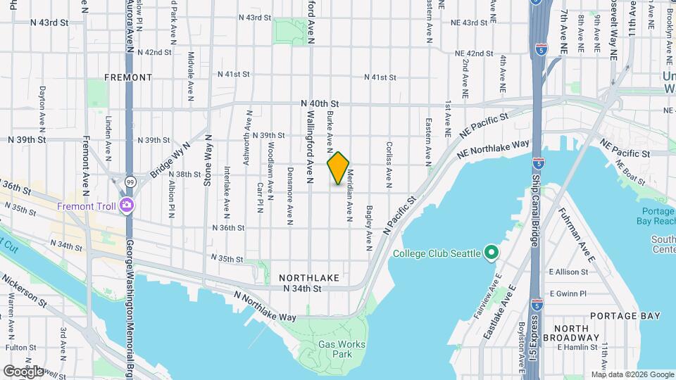 1910 N 37th St Map and Location Details