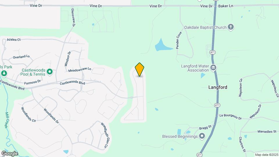 852 Willow Grande Cir Map and Location Details