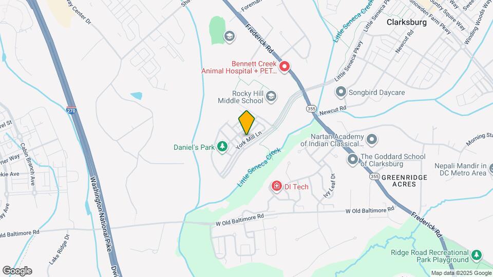 12737 York Mill Ln Map and Location Details