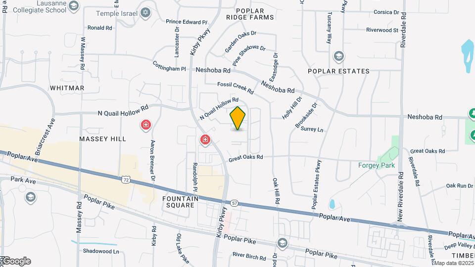 6760 Quail Hollow Ct Map and Location Details