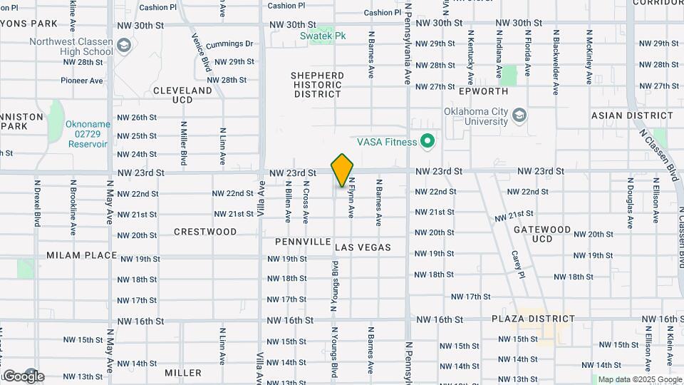 2245 NW 22nd St Map and Location Details