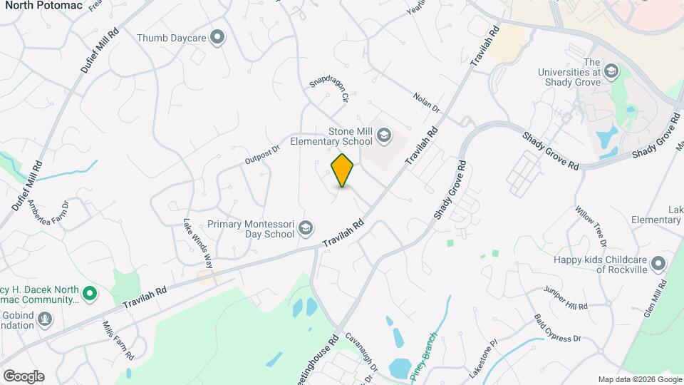 14213 Floral Park Dr Map and Location Details
