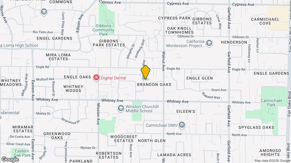 3604 Winston Way Map and Location Details