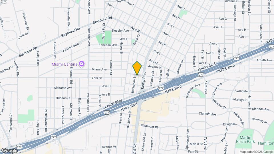 2503 Buchanan St Map and Location Details