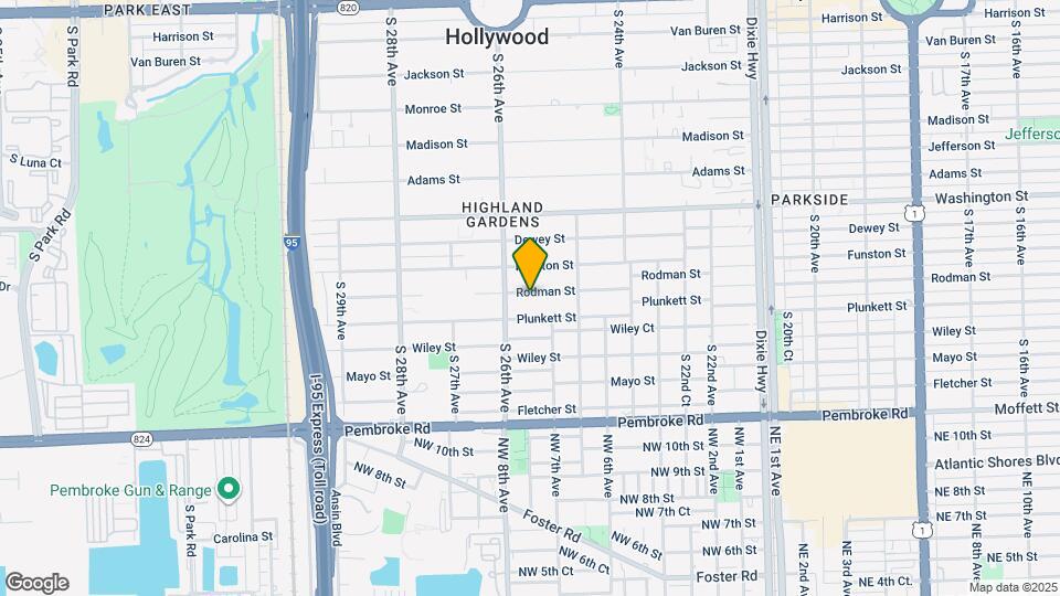 2530 Rodman St Map and Location Details