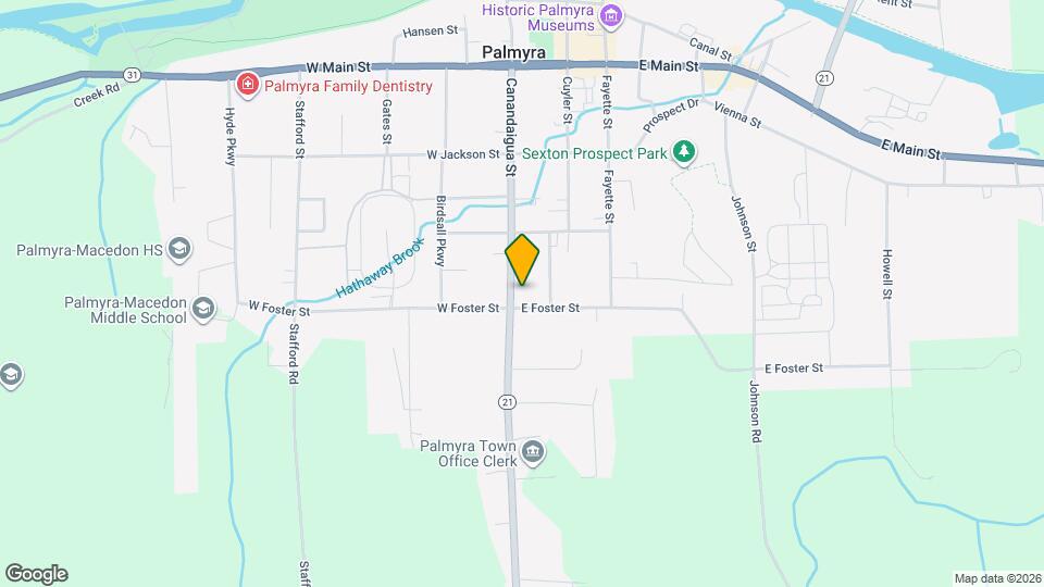 350 Canandaigua St Mapa y Detalles de la Ubicación