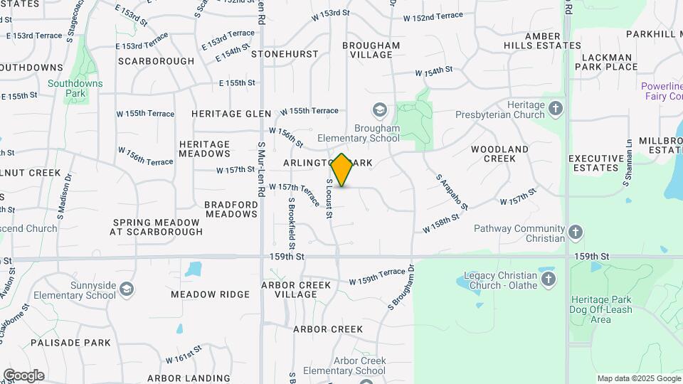 16391 W 157th St Map and Location Details