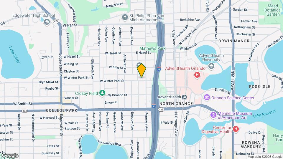 35 E Winter Park St-Unit -35B Map and Location Details
