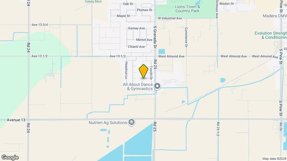 2710 Orange Tree Dr Map and Location Details