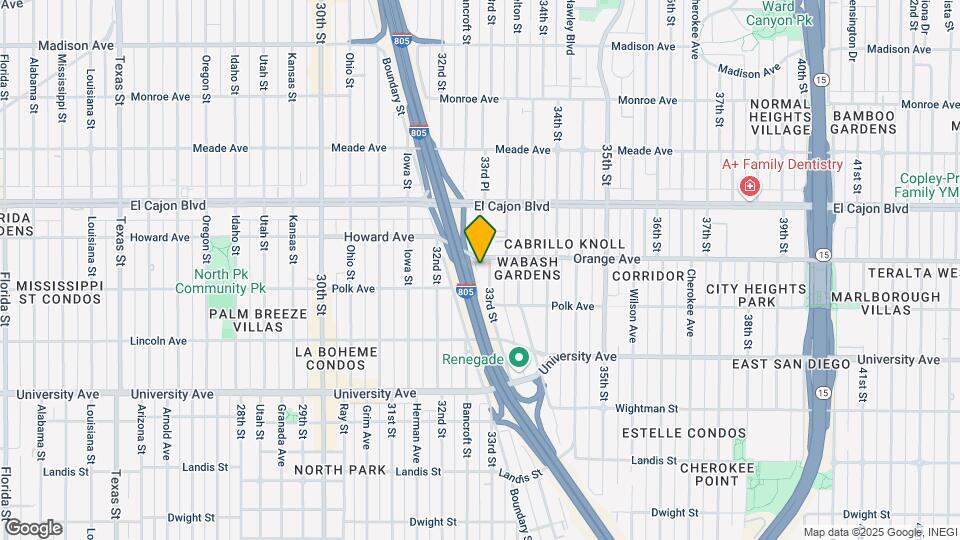 4170 33rd St Mapa y Detalles de la Ubicación