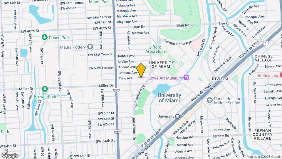 1428 Trillo Ave Map and Location Details