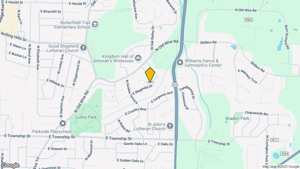 2678 E Magnolia Dr Map and Location Details