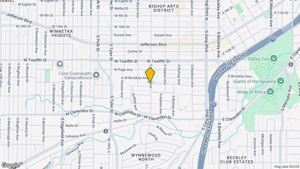 603 W Pembroke Ave Map and Location Details