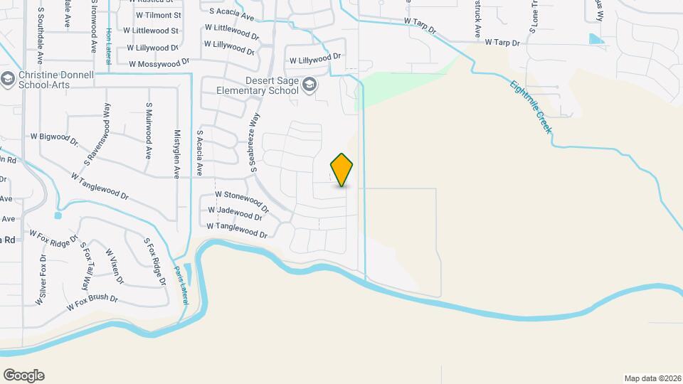 9070 W Songwood Dr Map and Location Details