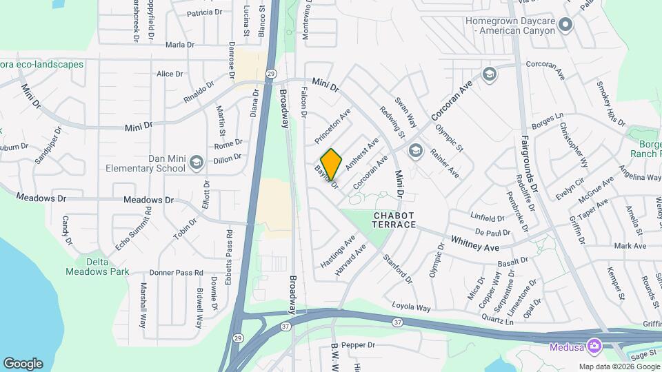 401 Baylor Dr Map and Location Details