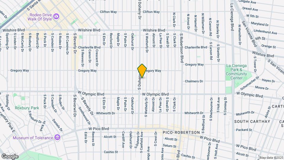 328-330 S Doheny Dr Map and Location Details