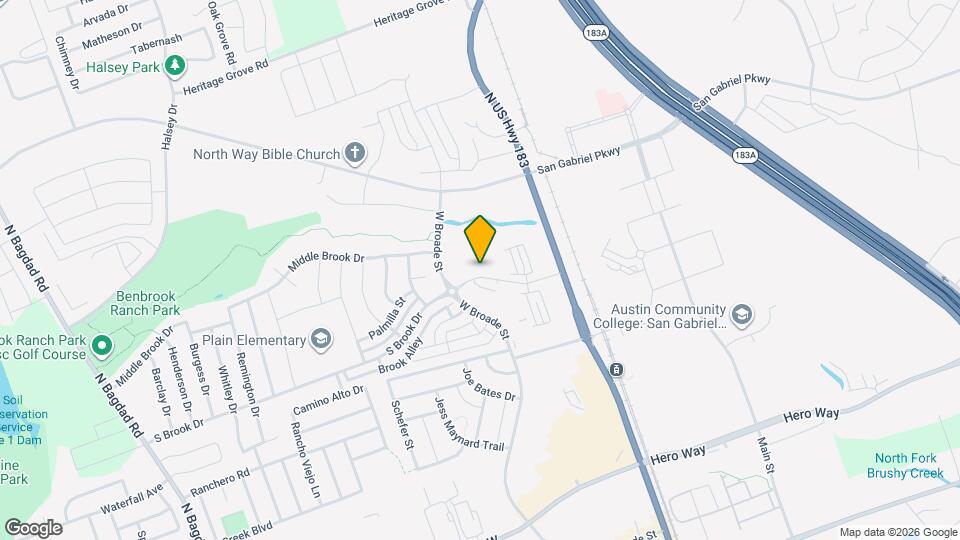 The Southbrook Map and Location Details