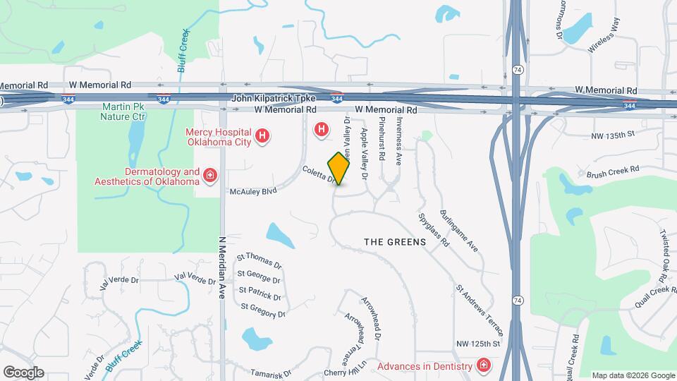 13128 Green Valley Dr Map and Location Details