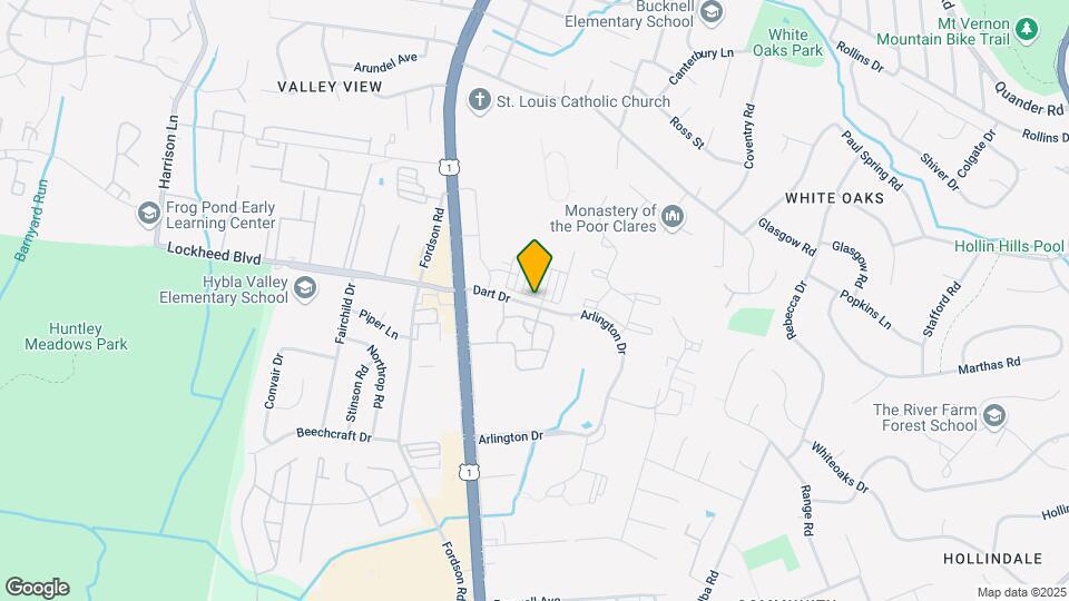 2820 Dart Dr Map and Location Details