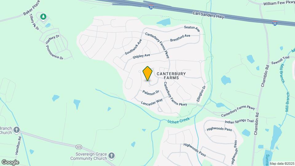 501 Brantley Cove Cir Map and Location Details