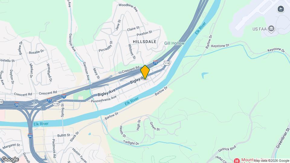 1819 Pennsylvania Ave Mapa y Detalles de la Ubicación