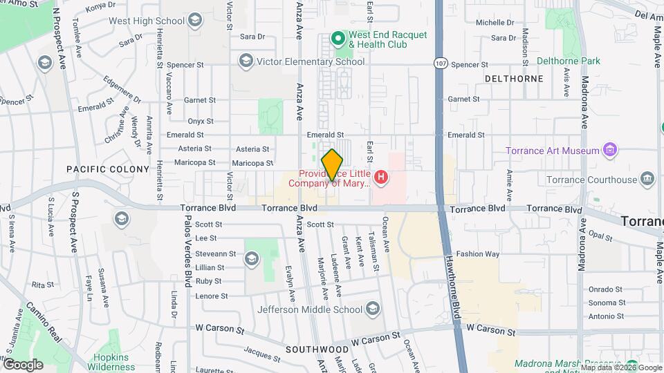 21030 Ladeene Ave, Unit B Map and Location Details