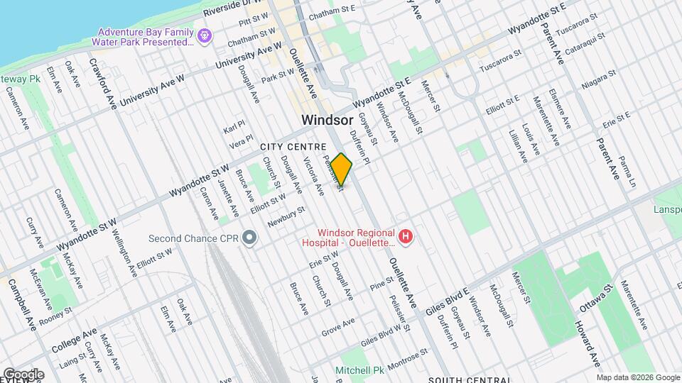 837 Pelissier St Map and Location Details