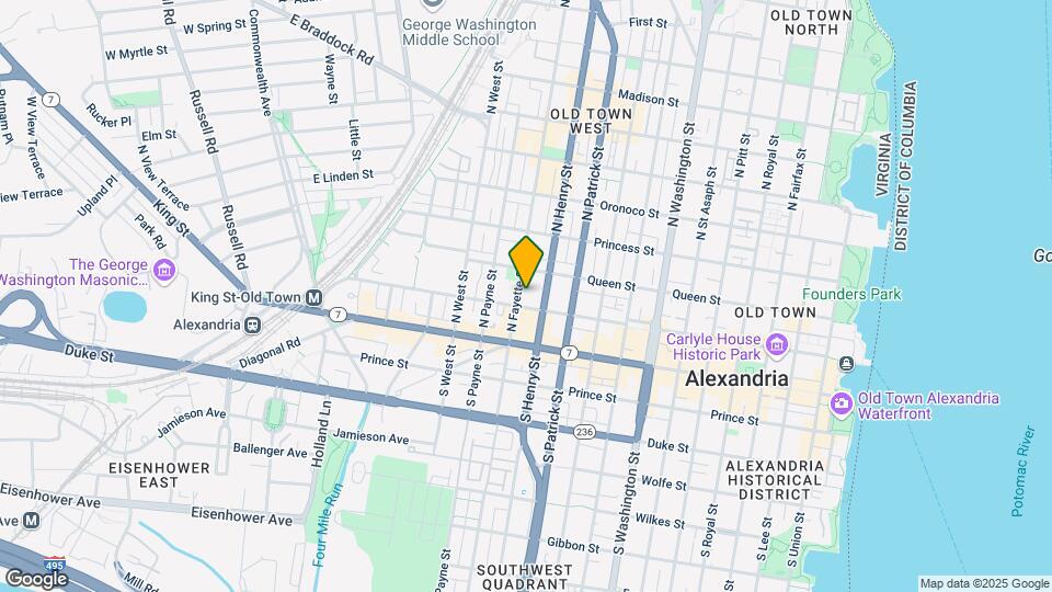 1115 Cameron St Mapa y Detalles de la Ubicación
