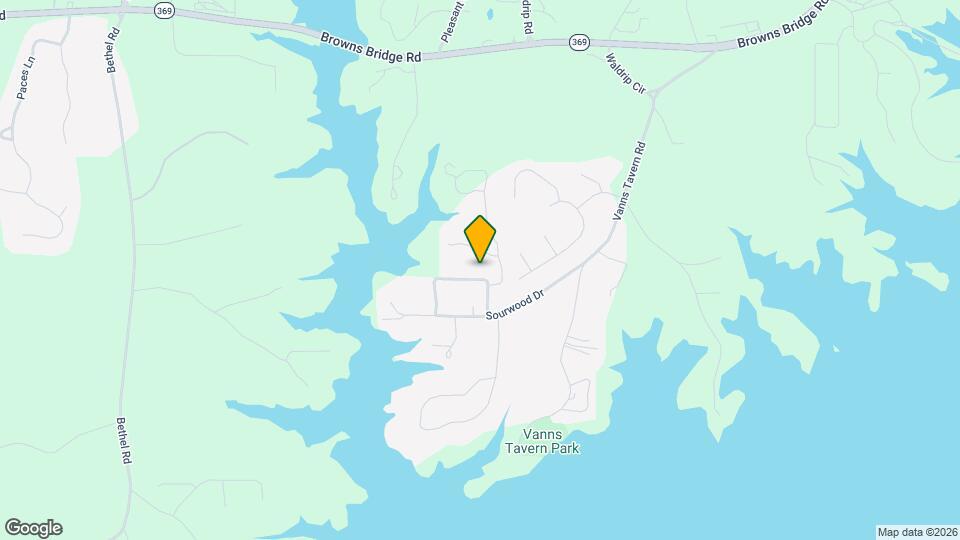 9170 Horseshoe Bend Map and Location Details