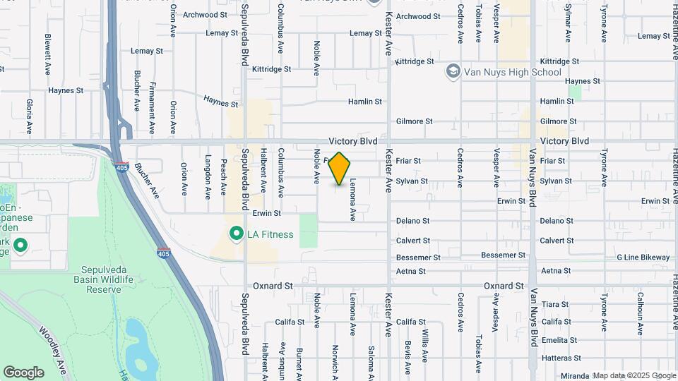 6256 Norwich Ave Mapa y Detalles de la Ubicación