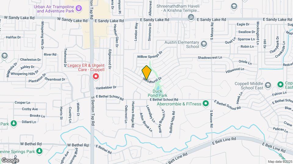311 Woodhurst Dr Map and Location Details