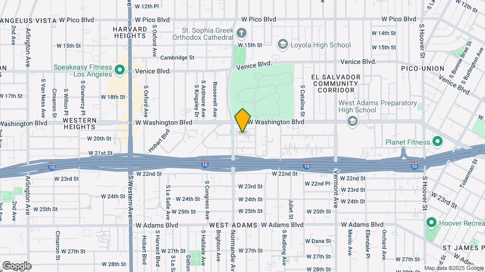 1866 Cordova St Map and Location Details