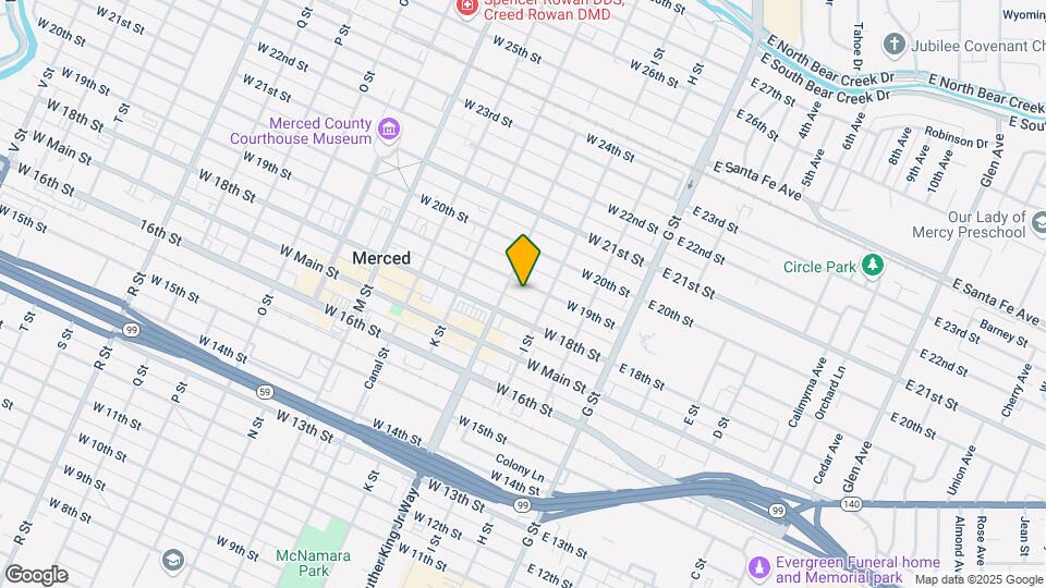 236 W 19th St Mapa y Detalles de la Ubicación