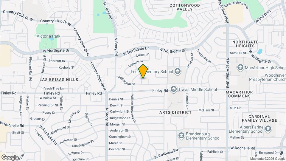 3508 Foxcroft St Map and Location Details