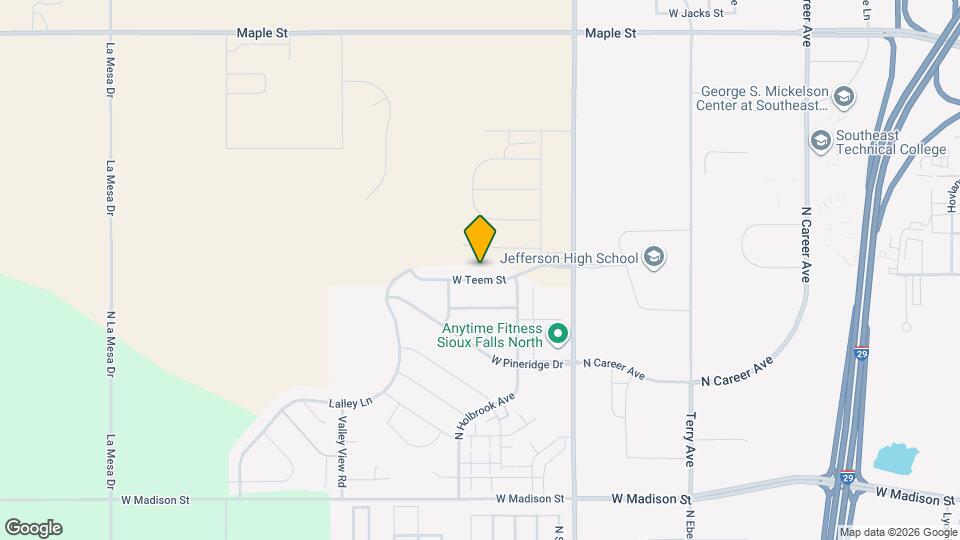 5600 W Teem St Map and Location Details