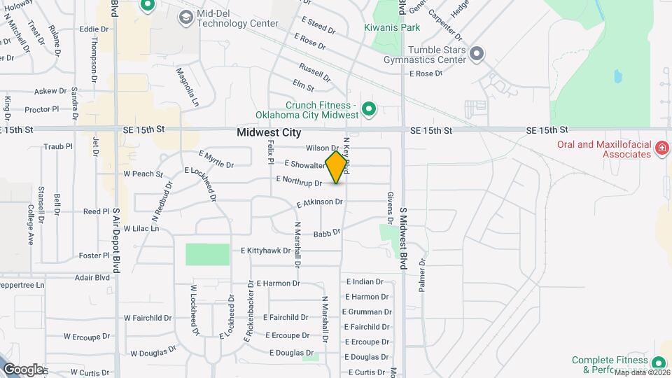 426 E Northrup Dr Map and Location Details