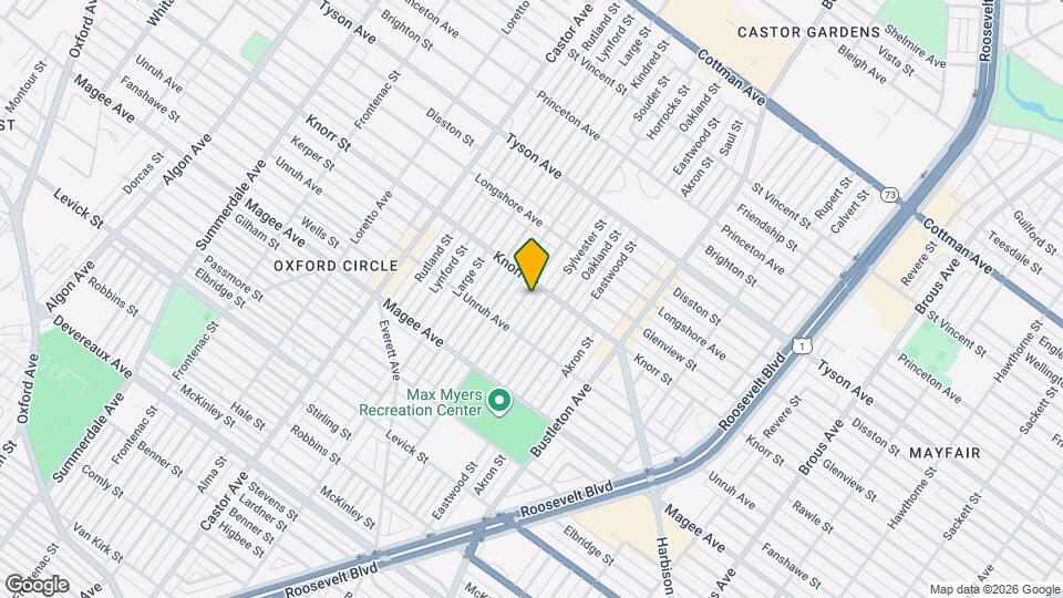 6741 Horrocks St Map and Location Details